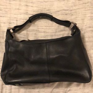 Jp tods leather satchel black shoulder bag